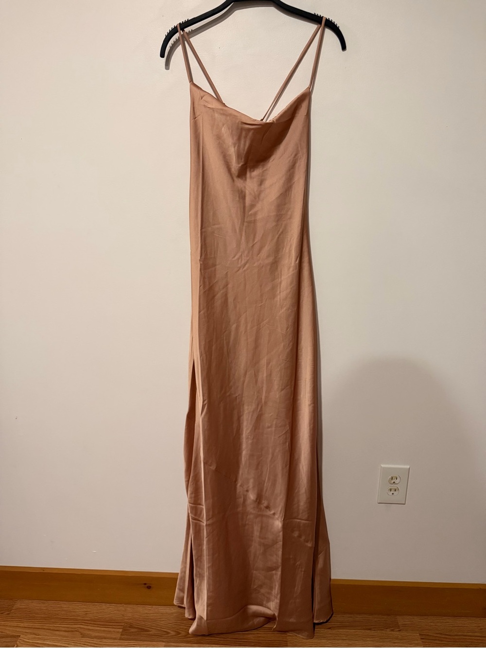 NWOT Show Me Your MuMu Tuscany Slip Maxi Dress Copper Rose Size Small 4-6